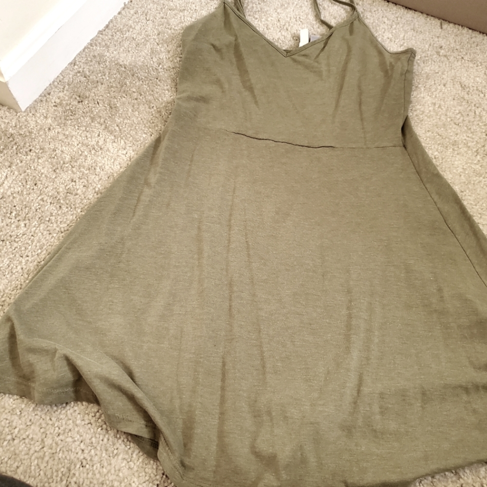 Green dress